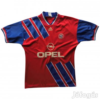 Bayern München 1993-95 Adidas hazai #10 foci mez M-es