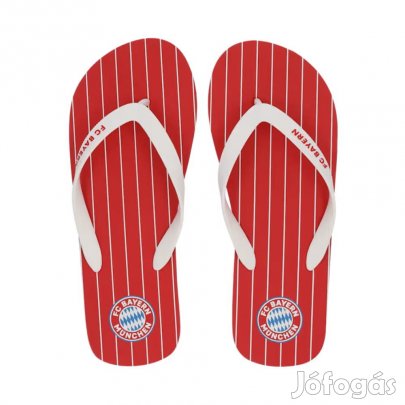 Bayern München papucs flip-flop piros
