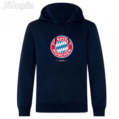 Bayern München pulóver kapucnis felnőtt kék