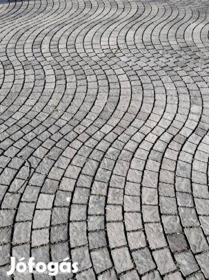 Bazalt kő kockakő, macskakő 5-7 cm-es térkő Új Kiemelt Áru!