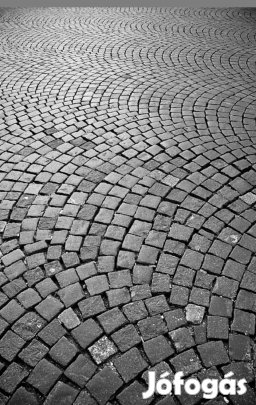 Bazalt kő kockakő, macskakő 8-10 cm - Kedvezményes ár!