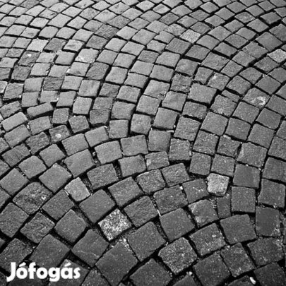 Bazalt kő kockakő, macskakő felezett 8-10 cm márciusi kedvezmény!