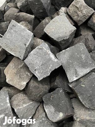 Bazalt kockakő( frissen roppantott) Eladó