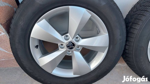 Bbb 1. Gyári , új szerű Skoda Kodiaq-Karoq 17 alufelni ,téli gumi