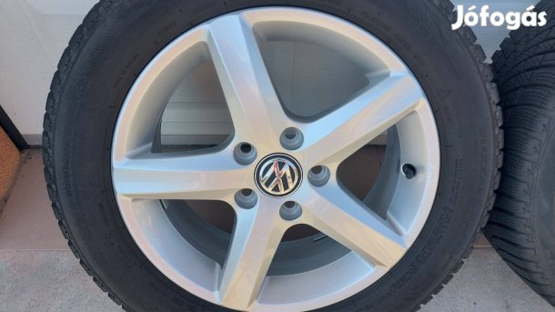 Bbb Eladó,Gyári, 16" VW Golf 7. /Aspen/ alufelni Téli gumikkal