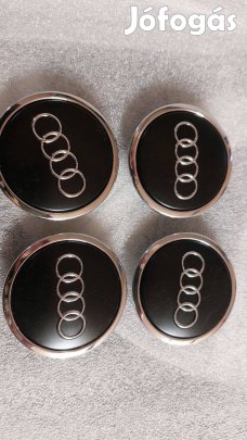 Bbb Új, gyári Audi alufelni kupak 69 mm mattfekete