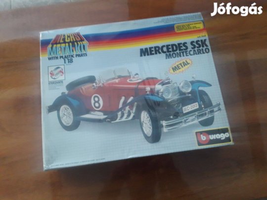 Bburago Burago Mercedes Ssk Montecarlo kit, 1/18 makett, modell