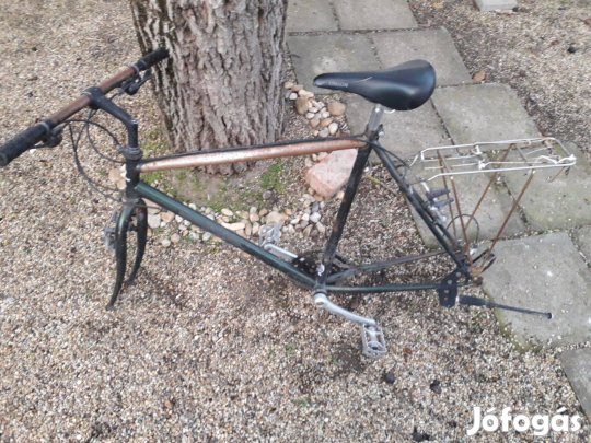 Bca bicikli kerekek nélkül, váz+ alkatrészek jelképes áron
