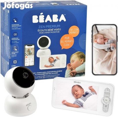 Béaba Zen Premium kamerás bébiőr applikációval, OUTLET termék