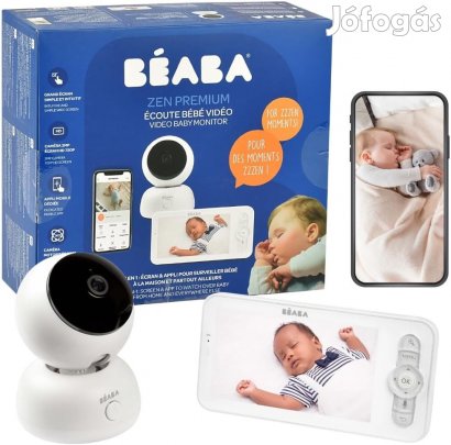 Béaba Zen Premium kamerás bébiőr applikációval, OUTLET termék