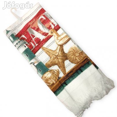 Beach világítótorony pamut konyharuha