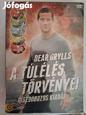 Bear Grylls - A túlélés törvényei DVD - díszdobozos, 5 DVD