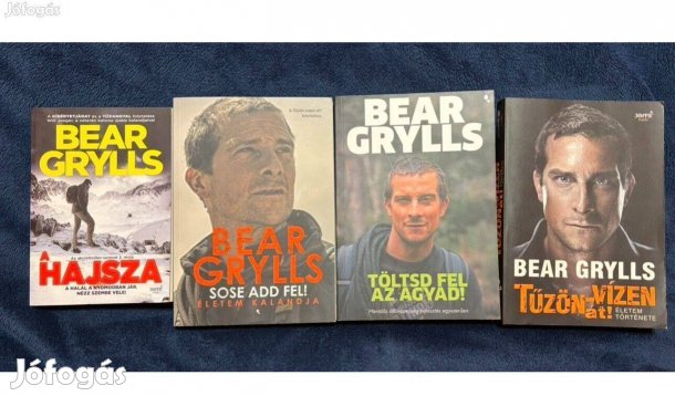 Bear Grylls könyvek
