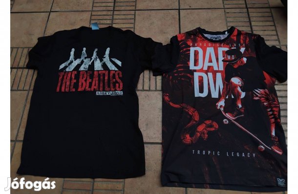 Beatles póló Paradise Lost póló M L 2db