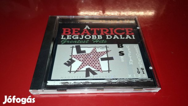 Beatrice A Beatrice legjobb dalai Greatest hits Cd EMI