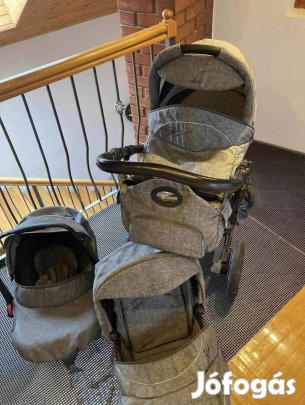 Bebetto Pascal 3:1 multifunkciós használt babakocsi eladó