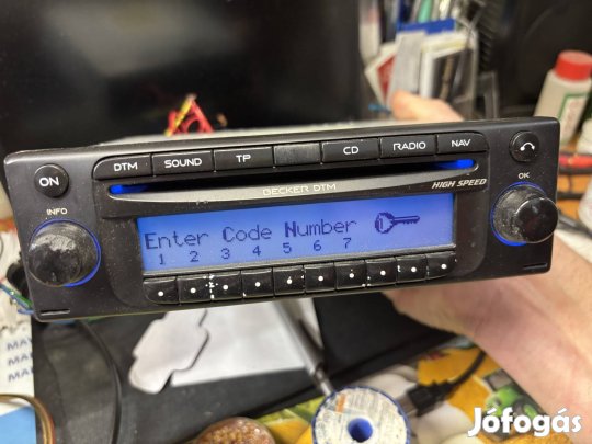 Becker DTM High Speed BE 7915 autórádió