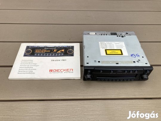 Becker Traffic Pro radio magno fejegyseg
