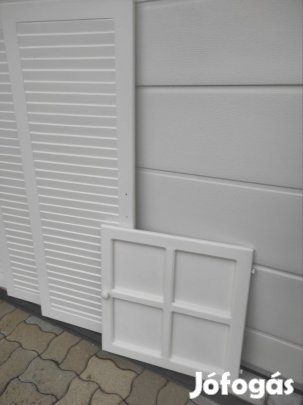 Beépített szekrény ajtólapjai.