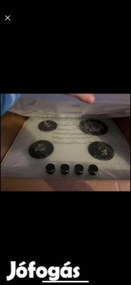 Beépíthető 4 gázégővel rendelkező gáz főzőlap eladó