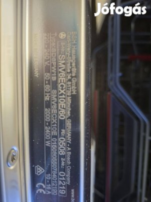 Beépithető mosogatógép bosh