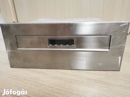 Beépíthető postaláda inox (2 nyílásos - új, bontatlan)