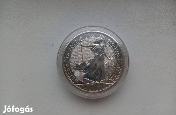 Befektetési ezüstérme 31,1 gr Britannia