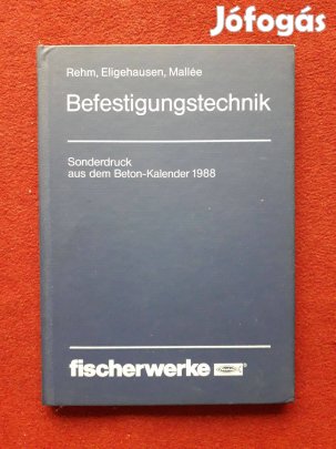 Befestigungstechnik, könyv