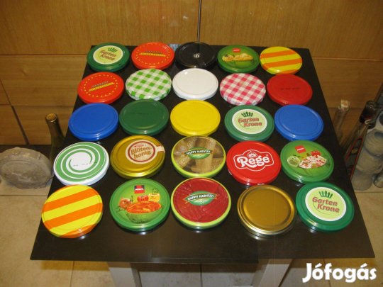 Befőttes tetők kaphatóak , 82 mm !