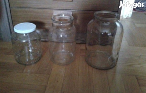 Befőttes uborkás üveg , befőzés kellék