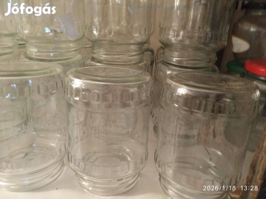 Befőttes üveg gyűjtemény (normál méret)