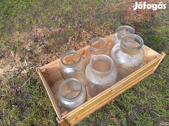 Befőttes üvegek 3-5 literesek