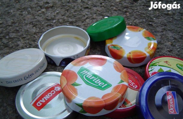 Befőttes üvegtetők