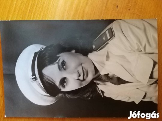 Bege Margit színésznő dedikált eredeti fotója 1962