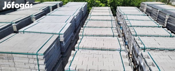 Behaton STD térkő 6 cm , szürke