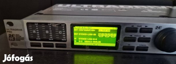 Behringer DCX2496 Ultradrive Pro digitális hangfalkezelő rendszer