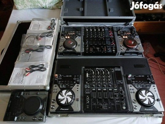 Behringer Djx 750, Pioneer DJM 800, Cdj 400, + kombi rack