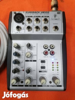 Behringer Eurotrack UB502 keverő mixer