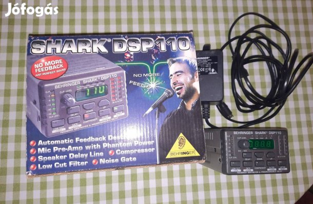 Behringer Shark DSP110 mikrofon processor