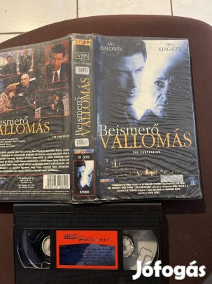 Beismerő vallomás krimi vhs 
