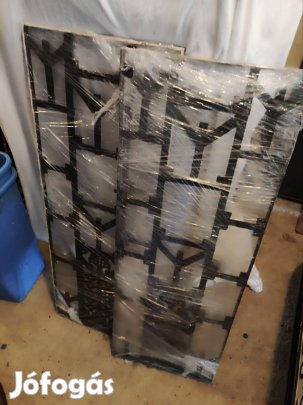 Bejárati ajtó kisablak rács 2 db