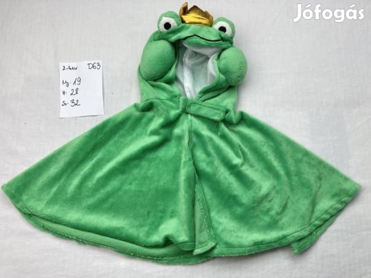 Béka jelmez, állat jelmez D63