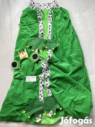 Béka jelmez, béka király jelmez, király jelmez, felnőtt jelmez DK955