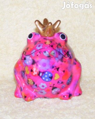 Béka porcelán persely