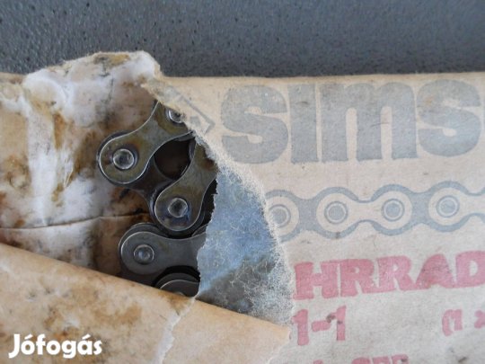 Békebeli kerékpár lánc új állapotú , méretek a képen