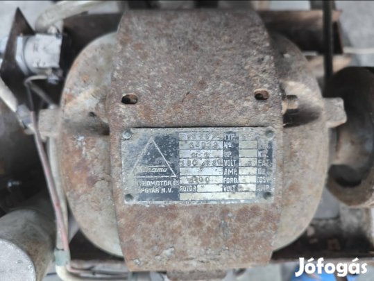 Békebeli kisipari kompresszor 