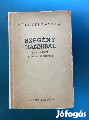 Békeffi László: Szegény Hannibal és a többiek 25 szatira és burleszk