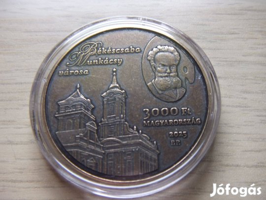 Békéscsaba Munkácsy Városa 2025 Emlékérem Zárt Kapszulában