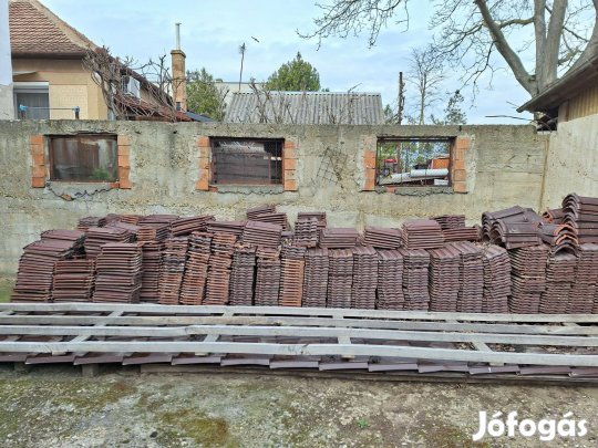Békéscsabai bramac mázas hasznalt tető cserép eladása