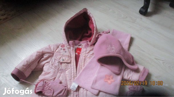 Bélelt kiskabát 80